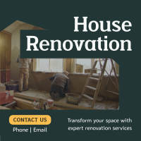 Simple Home Renovation Instagram post Image Preview