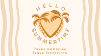 Hello Summertime Facebook Event Cover Design