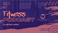 Grunge Fitness Podcast Animation Image Preview