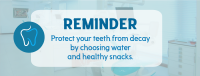 Dental Reminder Facebook cover Image Preview