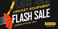 Cricket Equipment Sale Twitter Post Image Preview