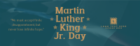 Martin Luther Tribute Twitter Header Design