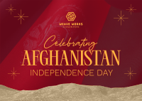 Afghanistan Independence Day Postcard Image Preview