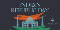 Celebrate Indian Republic Day Twitter Post Design