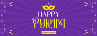 Burst Purim Festival Facebook cover Image Preview