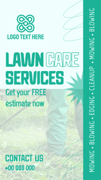 Professional Lawn Services Instagram story Image Preview