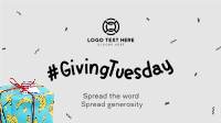 Quirky Giving Tuesday Facebook Event Cover Preview