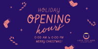 Quirky Holiday Opening Twitter post Image Preview