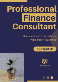 Modern Professional Finance Consultant Agency Poster Image Preview