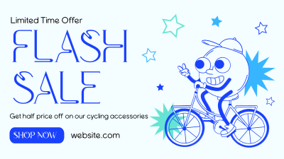 Bicycle Day Sale Facebook event cover Image Preview