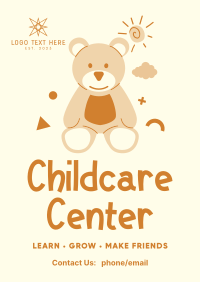 Teddy Learning Center Poster Design