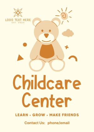 Teddy Learning Center Poster Image Preview