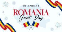 Romanian Great Day Facebook Ad Design