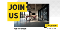 Office Job Hiring Facebook Ad Design