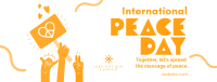 United for Peace Day Facebook Cover Design