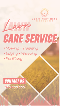 Lawn Care Maintenance YouTube short Image Preview