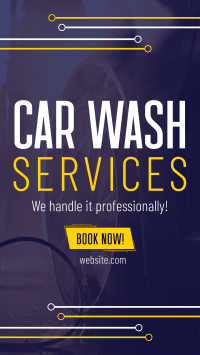 Car Wash Services Instagram story Image Preview