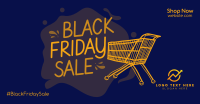 Black Friday Scribble Facebook ad Image Preview