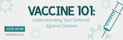 Health Vaccine Webinar Twitter header (cover) Image Preview