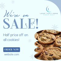 Baked Cookie Sale Instagram post Image Preview
