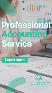 Professional Accounting Service Instagram Story Design