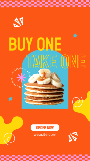 Pancake Day Promo Facebook story Image Preview