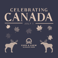 Celebrating Canada Instagram post Image Preview