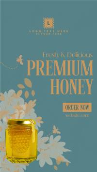Honey Jar Product Instagram Reel Design
