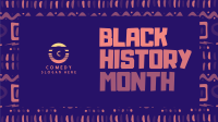 Modern Black History Month Facebook Event Cover Design