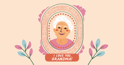 Greeting Grandmother Frame Facebook ad Image Preview