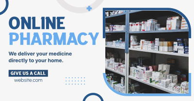 Pharmacy Delivery Facebook ad Image Preview