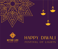 Diwali Celebration Facebook post Image Preview