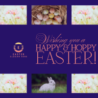Rustic Easter Greeting Instagram Post Image Preview