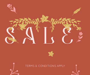 Generic Floral Sale Facebook post Image Preview