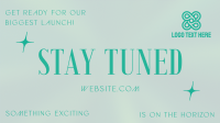 Minimalist Biggest Launch Stay Tuned Video Image Preview