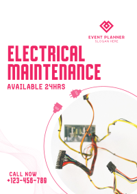 Electrical Maintenance Service Flyer Design