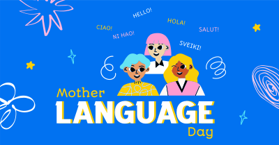 Mother Language Celebration Facebook ad Image Preview