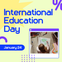 International Education Day Instagram post Image Preview