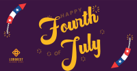 July 4th Fireworks Facebook Ad Design