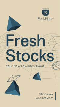 3D Fresh Stocks Instagram Reel Image Preview