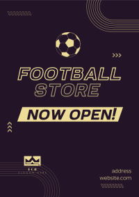 Football Supplies Poster Image Preview