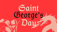 Saint George's Celebration Facebook Event Cover Design
