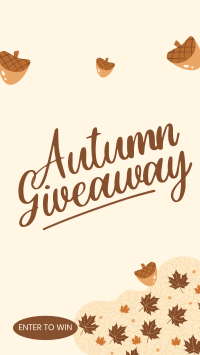 Autumn Season Giveaway Facebook story Image Preview