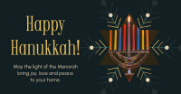 Lighting of the Menorah Facebook ad Image Preview