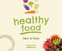 Fresh Healthy Foods Facebook post Image Preview