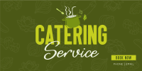 Delicious Catering Twitter Post Design