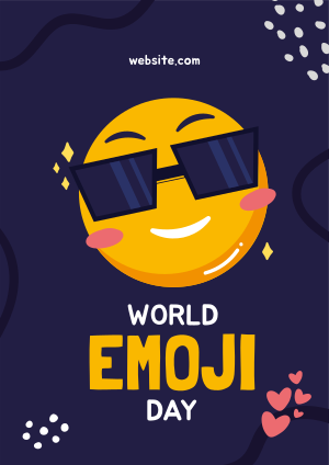 Cool Emoji Flyer Image Preview