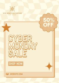 Cute Cyber Deals Flyer Image Preview