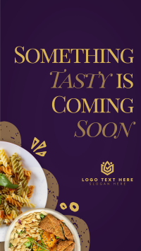 Tasty Food Coming Soon Facebook Story Design
