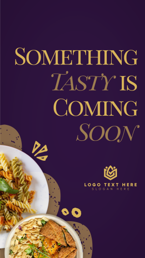 Tasty Food Coming Soon Facebook story Image Preview